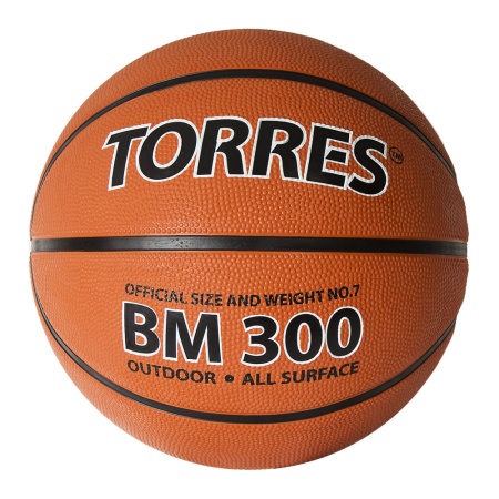 Купить Мяч баскетбольный  "TORRES BM300" р.6 в Спасске 